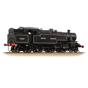 32-883 LMS Fairburn Tank 42107 BR Lined Black (British Railways) - Rear