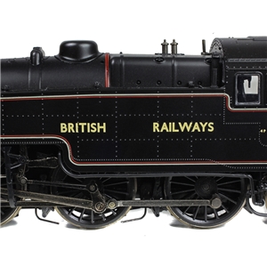 32-883 LMS Fairburn Tank 42107 BR Lined Black (British Railways) logo