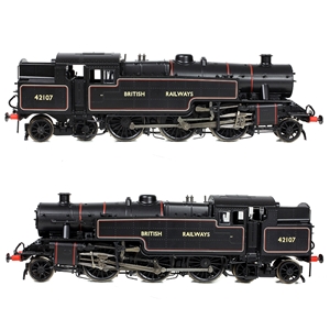 32-883 LMS Fairburn Tank 42107 BR Lined Black (British Railways) side