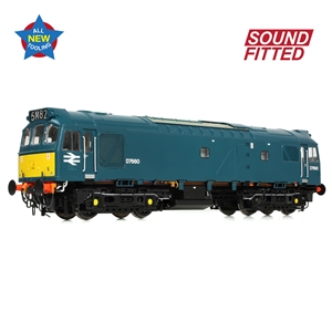 Class 25/3 D7660 BR Blue (Small Yellow Panels)