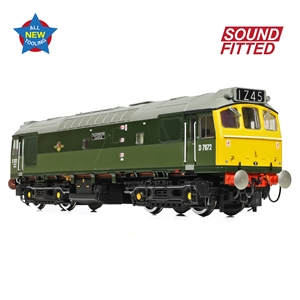 Class 25/3 D7672 'Tamworth Castle' BR Two-Tone Green (Full Yell. Ends)