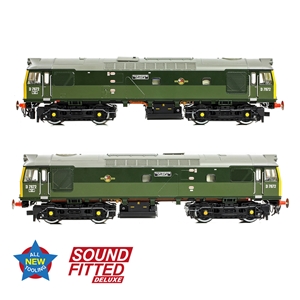 Class 25/3 D7672 'Tamworth Castle' BR Two-Tone Green (Full Yell. Ends)