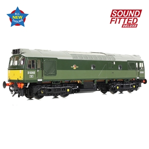 Class 25/2 D5282 BR Two-Tone Green (Small Yellow Panels)  