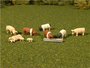 33118 Pigs (9/Pack)