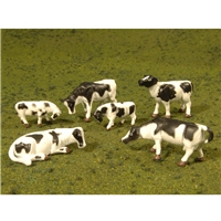 Cows - Black & White (6/Pack)