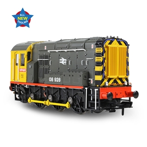 Class 08 08928 BR Railfreight (Red Stripe)