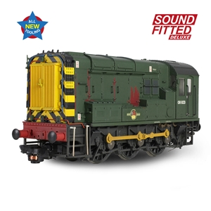 Class 08 08923 BR Green (Wasp Stripes) [W]