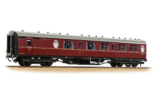 34-437 LNER Thompson Brake Composite Corridor BR Maroon