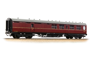 34-462A LNER Thompson Brake Second Corridor BR Maroon