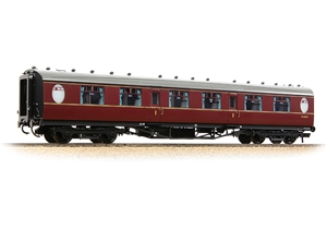 34-487A LNER Thompson First Corridor BR Maroon