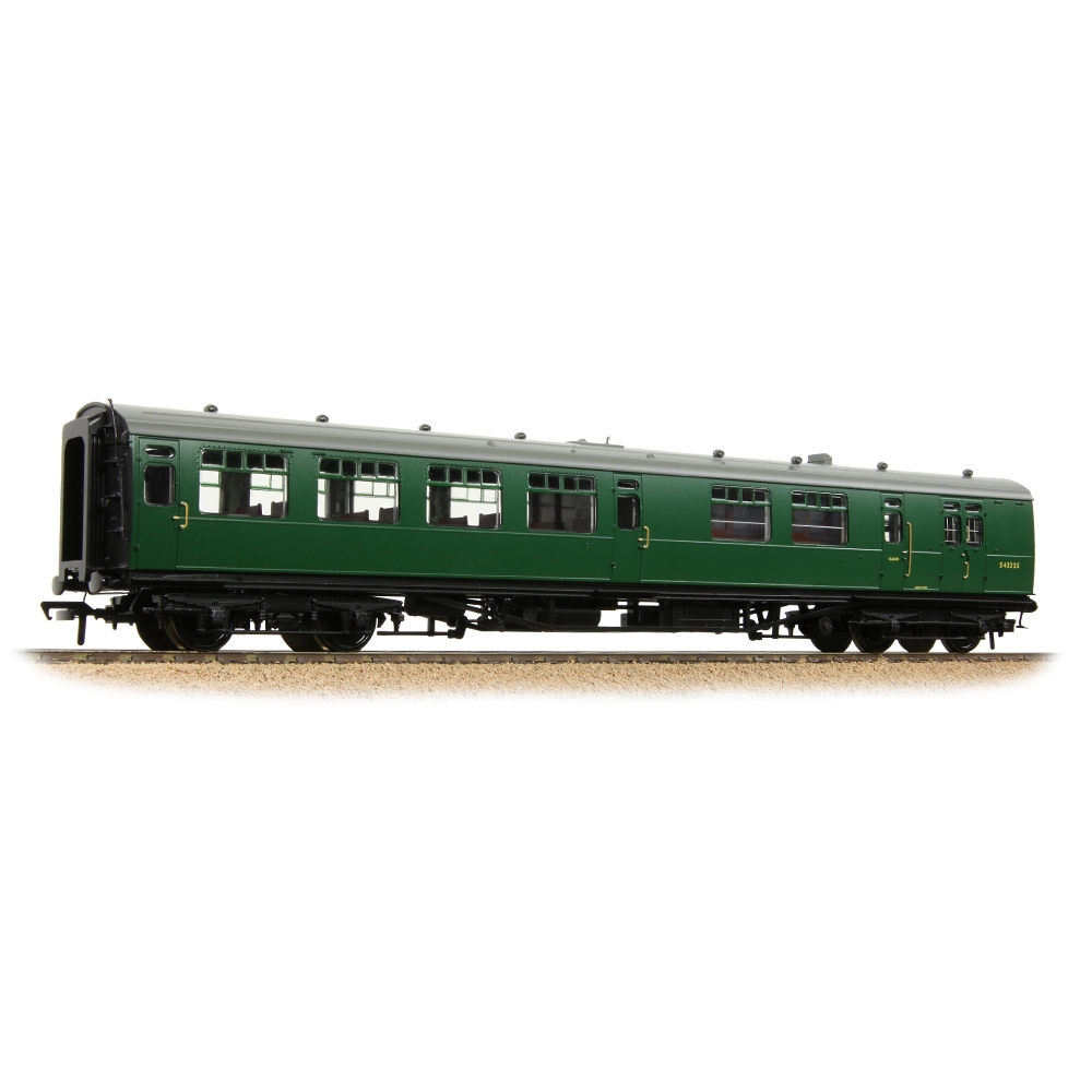 SR Bulleid Brake Second Semi-Open 10'' Vents BR (SR) Green