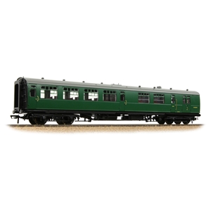 SR Bulleid Brake Second Semi-Open 10'' Vents BR (SR) Green