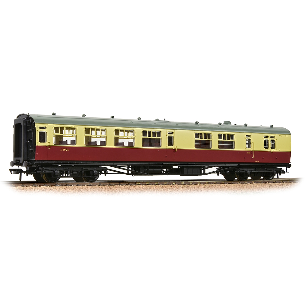 SR Bulleid Brake Third Semi-Open 15'' Vents BR Crimson & Cream