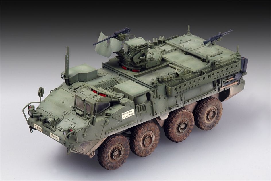 Trumpeter Modellbausatz M1127 Stryker RV – Maßstab 1:35, Detailliert | Für Modellbauer Ab 14 Jahren