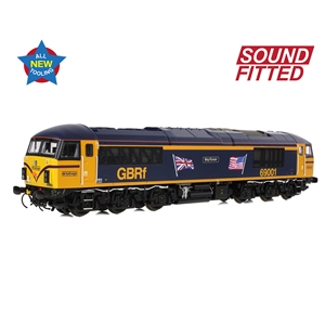 Class 69 69001 'Mayflower' GBRf (UK & US Flags)