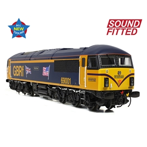 Class 69 69001 'Mayflower' GBRf (UK & US Flags)