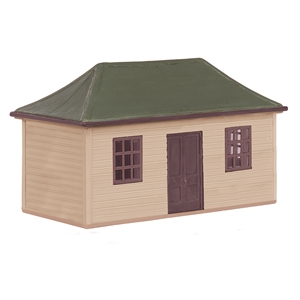 Wooden Pagoda Shed GWR Dark & Light Stone