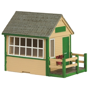Narrow Gauge (OO9) Signal Cabin Green