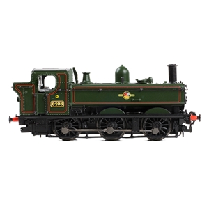 GWR 64XX Pannier Tank 6408 BR Lined Green (Late Crest)