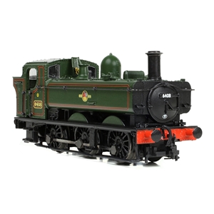 GWR 64XX Pannier Tank 6408 BR Lined Green (Late Crest)