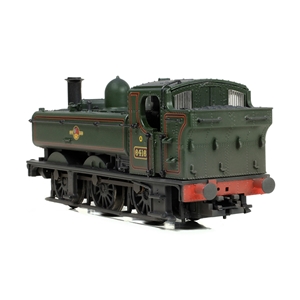 GWR 64XX Pannier Tank 6416 BR Lined Green (Late Crest) [W]