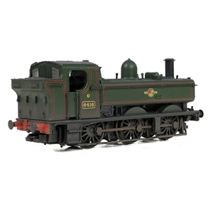 GWR 64XX Pannier Tank 6416 BR Lined Green (Late Crest) [W]