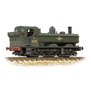 GWR 64XX Pannier Tank 6416 BR Lined Green (Late Crest) [W]