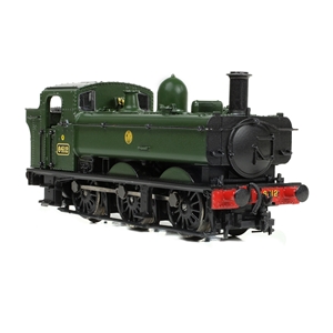 GWR 64XX Pannier Tank 6412 GWR Green (Shirtbutton) [Preserved]