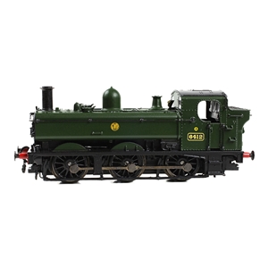 GWR 64XX Pannier Tank 6412 GWR Green (Shirtbutton) [Preserved]
