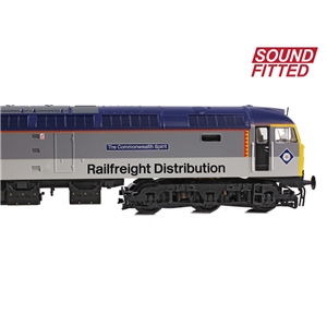 Class 47/4 47555 'The Commonwealth Spirit' BR RF Distribution European