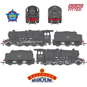 35-231SF LMS 8F with Welded Tender 48703 BR Black (Late Crest)