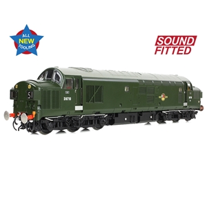 35-302SF Class 37/0 Split Headcode D6710 BR Green (Late Crest)  SOUND FITTED -2
