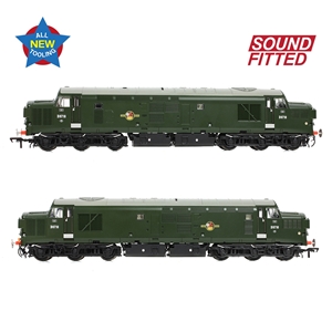 35-302SF Class 37/0 Split Headcode D6710 BR Green (Late Crest)  SOUND FITTED -5
