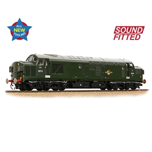 35-302SF Class 37/0 Split Headcode D6710 BR Green (Late Crest) SOUND FITTED