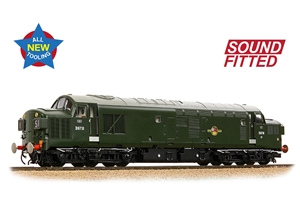35-302SF Class 37/0 Split Headcode D6710 BR Green (Late Crest) SOUND FITTED
