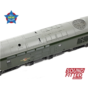 35-302SFX Class 37/0 Split Headcode D6710 BR Green (Late Crest)  SOUND FITTED DELUXE -4
