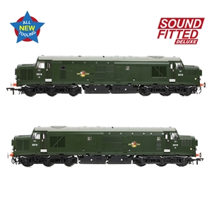 35-302SFX Class 37/0 Split Headcode D6710 BR Green (Late Crest)  SOUND FITTED DELUXE -6