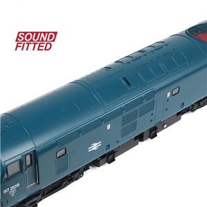 35-303SF - Class 37/0 Centre Headcode 37305 BR Blue SOUND FITTED - 2