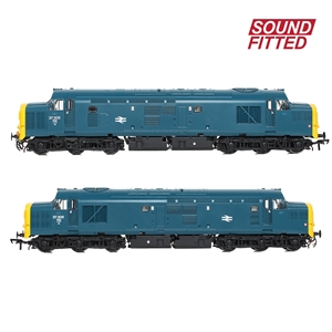 35-303SF - Class 37/0 Centre Headcode 37305 BR Blue SOUND FITTED - 3