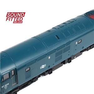 35-303SFX - Class 37/0 Centre Headcode 37305 BR Blue SOUND FITTED DELUXE - 7