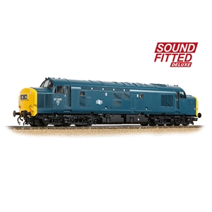 35-303SFX - Class 37/0 Centre Headcode 37305 BR Blue SOUND FITTED DELUXE