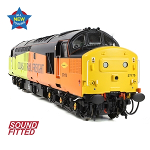 35-319SF Class 37/0 Centre Headcode 37175 Colas Rail SOUND FITTED -1