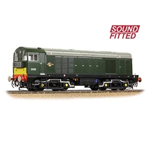 35-353SF - Class 20/0 Headcode Box D8133 BR Green (Small Yellow Panels) SOUND FITTED - 1