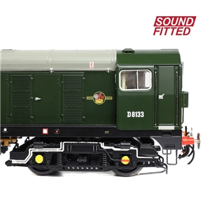 35-353SF - Class 20/0 Headcode Box D8133 BR Green (Small Yellow Panels) SOUND FITTED - 3