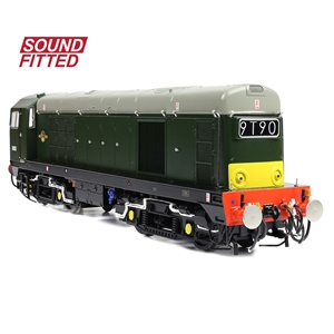 35-353SF - Class 20/0 Headcode Box D8133 BR Green (Small Yellow Panels) SOUND FITTED - 5