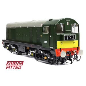 35-353SF - Class 20/0 Headcode Box D8133 BR Green (Small Yellow Panels) SOUND FITTED - 6