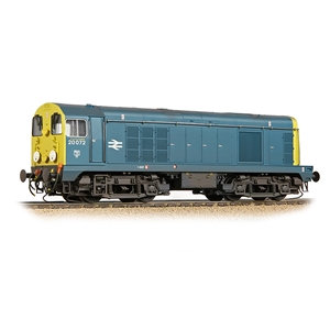 Class 20/0 Disc Headcode 20072 BR Blue [W]