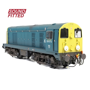 35-356SF - Class 20/0 Disc Headcode 20072 BR Blue [W] SOUND FITTED - 3