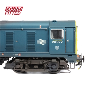 35-356SF - Class 20/0 Disc Headcode 20072 BR Blue [W] SOUND FITTED - 6