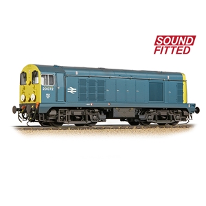 35-356SF - Class 20/0 Disc Headcode 20072 BR Blue [W] SOUND FITTED